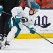 Ivar Stenberg skates for first time with Sharks at development camp
