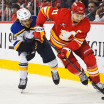 Flames Fall 4-3 In Overtime To The Visiting Blues