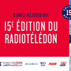 La 15e édition du RadioTéléDON a lieu aujourd’hui