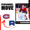 Kaapo Kahkonen recalled from Laval Rocket