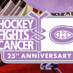 Canadiens committed to the fight against cancer
