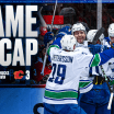 Garland Comes up Clutch in Shootout as Canucks Beat Flames 4-3