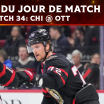 Chabot retrouve sa place et affrontera les Blackhawks