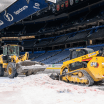 The great melt: Staff dismantle 2024-25 ice surface at AMALIE Arena 