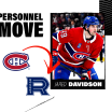Jared Davidson loaned to Laval Rocket