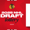 RELEASE: Blackhawks to Pick Third Overall in 2025 NHL Draft