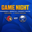 buffalo sabres vs ottawa senators game night march 27 2024 how to watch players to watch