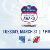 Rangers vs. Devils: Pregame Notes | 03.31.26