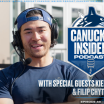 Kiefer Sherwood and Filip Chytil Join Canucks Insider Podcast at Day 1 of Canucks Training Camp