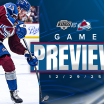 Game Preview 12-29-25