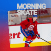 Updates from optional morning skate - Dec. 17