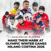 Avalanche Players Make Their Mark at Olympic Winter Games Milano Cortina 2026
