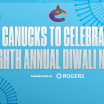 Canucks Celebrate the 'Festival of Lights' During Diwali Night on October 28th