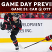 Sens shuffle lineup ahead of meeting with Canes