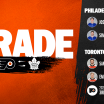 FLYERS ACQUIRE JOSEPH WOLL AND SIMON BENOIT FROM TORONTO