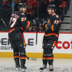 Sharangovich Scores Early As Flames Blank Mammoth
