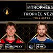 Bobrovsky, Demko et Hellebuyck sont finalistes au trophée Vézina