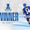 Bo Horvat Wins the 2025-26 Bob Nystrom Award