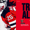 Florida Panthers Acquire Goaltender Jacob Markstrom and Forward Angus Crookshank