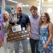 Cooper gets Jack Adams Award surprise at Coop’s Catch for Kids Family Lounge ribbon cutting
