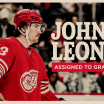 Red Wings assign John Leonard to Grand Rapids