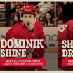 Red Wings recall Dominik Shine and Sheldon Dries from Grand Rapids under emergency conditions