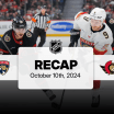 Florida Panthers Ottawa Senators game recap October 10