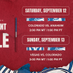 Avalanche to Participate in 2026 Rookie Faceoff in San Jose