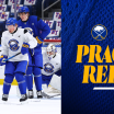 buffalo sabres practice zach metsa tage thompson
