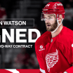 Red Wings sign Austin Watson to one-year, two-way contract extension