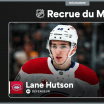 Hutson est la recrue du mois de décembre dans la LNH