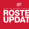 Red Wings trim 2024 preseason roster to 28