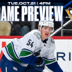 Canucks Road Trip Continues in Pittsburgh for a Match with Penguins on Tuesday Night