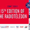 The 15th edition of the RadioTéléDON to be held today