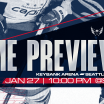 Caps' Trip Continues Tuesday in Seattle