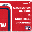 Caps Kick Off Second Half vs. Habs