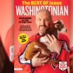 Alex Ovechkin and Goat Featured on July Washingtonian Magazine Cover