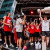 Les Hurricanes font la fête avec leurs partisans