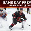 Senators continue homestand against Islanders
