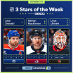 Draisaitl MacKinnon Ullmark named NHL 3 Stars of Week December 16