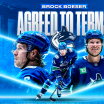 CANUCKS AGREE TO TERMS WITH FORWARD BROCK BOESER ON A SEVEN-YEAR CONTRACT 
