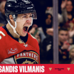 Florida Panthers Agree to Terms with Forward Sandis Vilmanis on a Two-Year Contract Extension