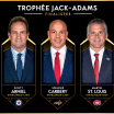 Arniel, Carbery et St-Louis en lice pour le trophée Jack-Adams