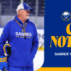 buffalo sabres training camp roster announcement injuries