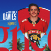 Florida Panthers Agree to Terms with Forward Josh Davies on a Three-Year, Entry-Level Contract