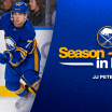 buffalo sabres jj peterka season in review highlights stats