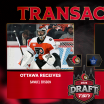 Ottawa Senators acquire Samuel Ersson from Toronto in exchange for a fifth-round draft pick