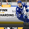 Penguins Sign Defenseman Finn Harding to a Three-Year Entry-Level Contract