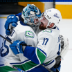 Second-Period Surge Powers Canucks Past Stars