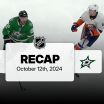 New York Islanders Dallas Stars game recap October 12